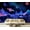 Color9, variant on Peel and Stick Wallpaper Canvas Ethereal UV Reactive Celestial Landscape Wall Decor Modern Art Wall Mural Decor Self Adhesive and Removable 69in x 98in
