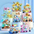 thumbnail image 4 of Street View Snack Street Music Compatible Small Particle High Building Blocks Boxed Children'S Educational Aerospace Assembly Toys For Boys And Girls, 4 of 7