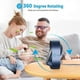 thumbnail image 2 of USB Fan,Mini Fan,Silent Fan,Portable Silent USB Fan 3 Speed Adjustable USB,USB Fan for Camping,Office,Sports,Travel,USB Powered(Blue), 2 of 5