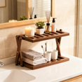 thumbnail image 1 of Feltree Wooden Multi-Layer Desktop Storage Rack for Home Organization, Teacup and Mug Display Shelf for Kitchen Office, Space-Saving Decorative Gift Idea, 1 of 7