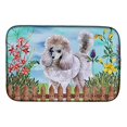thumbnail image 2 of Carolines Treasures CK1227DDM Tapis de Séchage pour Vaisselle Caniche de Printemps, 2 of 4