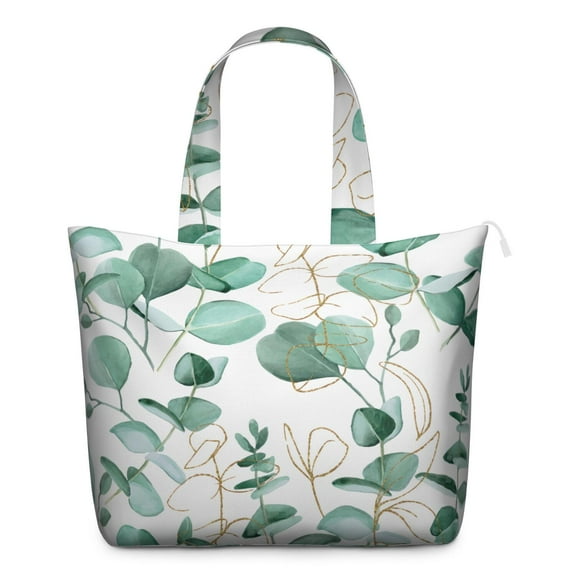 Flower Women's Large Weekend Travel Bag Moving Canvas Handbag Thick Double Layer Beach Weekend Travel Unisex Hospital Maternity Delivery with Toiletry Waterproof