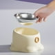 thumbnail image 5 of Pet Cat Feeding Bowl Diseño con Base Resistente Base Pesada Plato Elevado para Interior y Exterior Único Tazón para Gato Tazones de Acero Inoxidable Cuello Elevado, 5 of 7