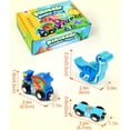 thumbnail image 3 of Wooden Dinosaur Train Set, Learning Dinosaur Toys and Number Train for Toddlers, Educational Montessori Toy for Counting and Motor Skills, for 3-5 Year Old Boys Girls, 3 of 7