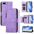 thumbnail image 3 of Funda para iPhone 8 Plus/7 Plus/6 Plus Cartera de Mano con Cremallera y Correa Cruzada Desmontable, 3 of 5
