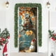 thumbnail image 5 of Decoraciones de Navidad Interior 35 X 71 Pulgadas Marco de Puerta de Navidad - Patrón de Santa Claus - Decoración de Puerta de Navidad - Decoración de Fiesta Del Festival, 5 of 6