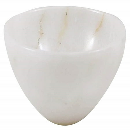 Harmonize Natural Snow Quartz Stone Bowl Hand Carved Crystal Reiki Healing Energy Generator Gemstones