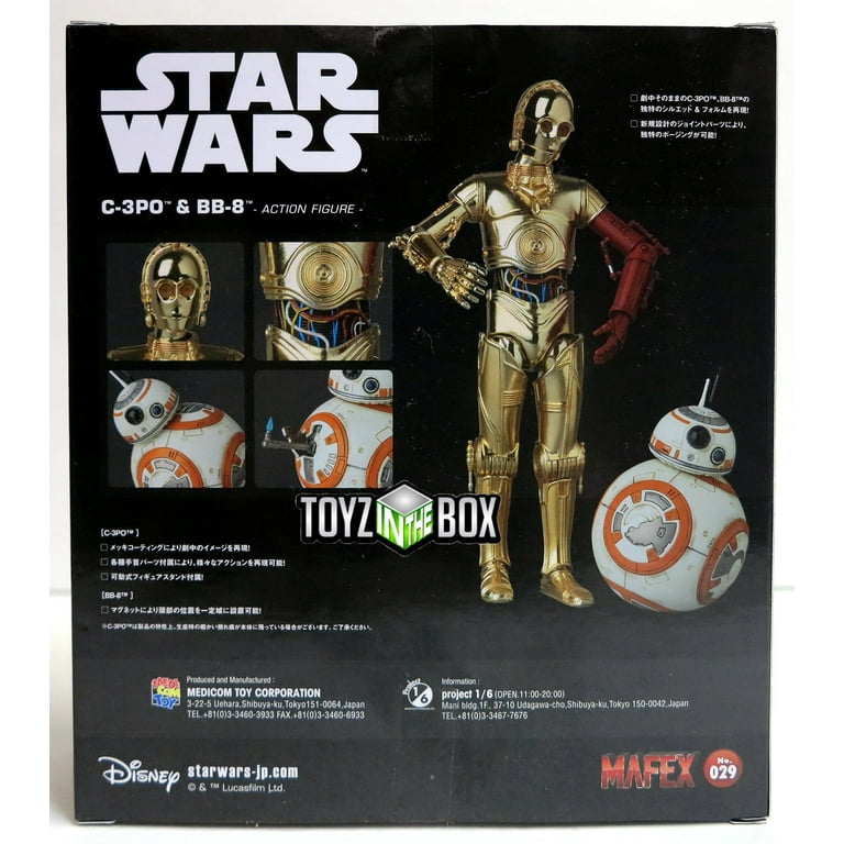 Medicom MAFEX Star Wars The Force Awakens C-3PO & BB-8 Action