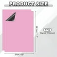 thumbnail image 2 of Tableau Effaçable à Sec, A4 1 Pack Tableau de Calendrier pour Réfrigérateur Aimants Tableau Blanc, Rose, 2 of 6