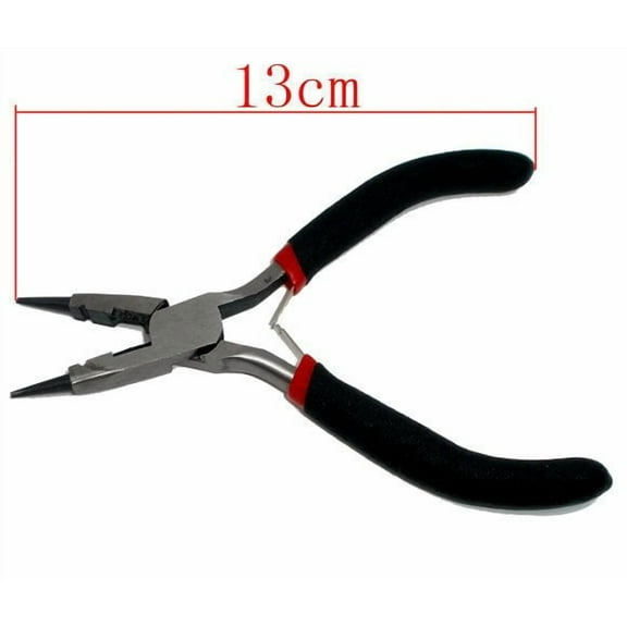 T002 - 4 in 1 Pliers - Rosary / Round Nose - Stainless Steel - 13 cm (5.12 in)