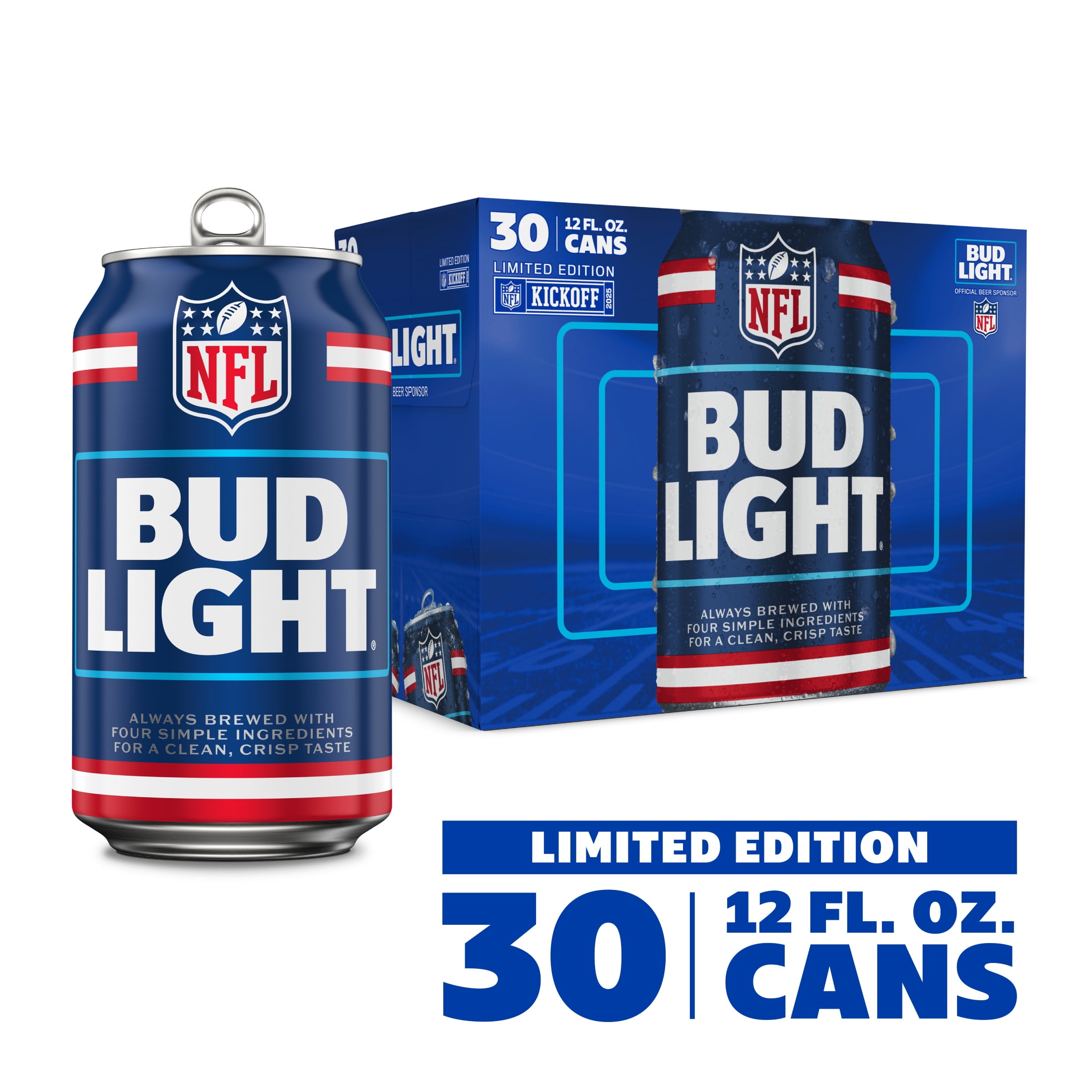 Bud Light  バドライト　ビール 30缶入り 12 fl oz Bud Light Light Lager Beer 30 pack 12 fl oz Aluminum Cans