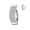 Silver, variant on 14G Hinged Clicker Surgical Steel Belly Button Ring Paved CZ Navel Piercings Jewelry for Women Men Sold Each