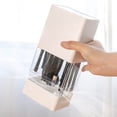 thumbnail image 4 of Organizador de maquillaje transparente, soporte para brochas de maquillaje, 12 soportes para brochas de maquillaje, caja de almacenamiento de belleza de grado profesional, 4 of 5