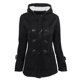 thumbnail image 1 of Chaqueta cálida de invierno con capucha y botones de cuerno para mujer, 1 of 5