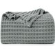 thumbnail image 1 of Ropa de cama Blanket Utopia con forma de gofre, 100% algodón, 300 g/m², color gris frío, 1 of 8