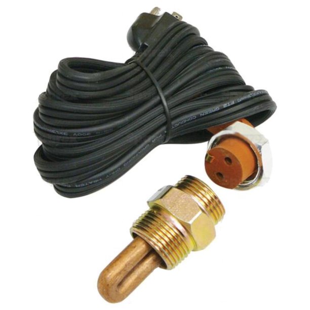 Engine Block Heater 400 Watts 3/4" Made Fits John Deere Fits Massey