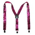 thumbnail image 2 of CTM  Elastic Sequins Clip-End Suspenders (Women), 2 of 4