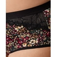 thumbnail image 4 of Playtex Microfiber Hipster Underwear Pack, Full Coverage, Moisture-Wicking, 3-Pack Digital Rose/Navy/Noten Floral XL Women's, 4 of 4