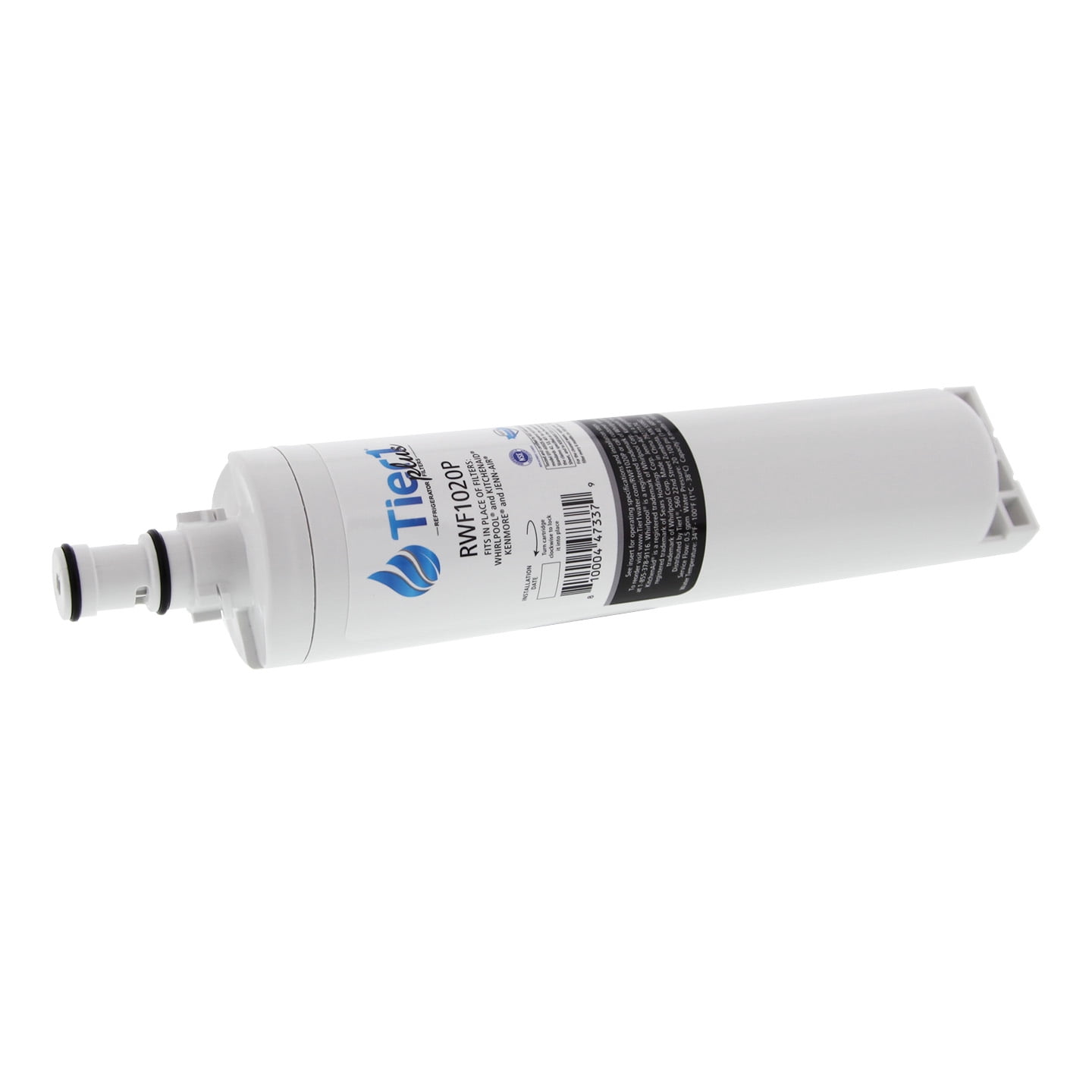Tier1 Plus NSF 53&42 Certified Replacement for EDR5RXD1 4396508/4396510 Whirlpool Refrigerator Water Filter - Reduces 99% LEAD