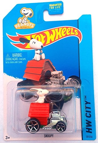 Hot Wheels 2015 HW City Peanuts Snoopy 59/250 Mattel SG_B00OEEF97C_US