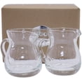 thumbnail image 1 of DGQ Classic Glass Creamer Pitcher with Handle 4oz Pack of 2 Milk Pourer Mini Creamer for Coffee Tea Maple Syrup Serving, 1 of 6