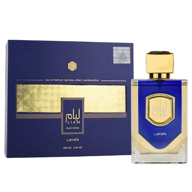 Perfume Lattafa Liam Blue Shine EDP 100 ml para hombre y mujer