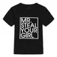 thumbnail image 3 of Camiseta para niños, camiseta de moda de verano 2024 para niño, camiseta de algodón con estampado de letras, camiseta de manga corta para niños, tops para niña, ropa para niños, 3 of 5