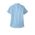 thumbnail image 4 of Port Authority Women's Short Sleeve SuperPro React Twill Shirt - LW809, 4 of 4