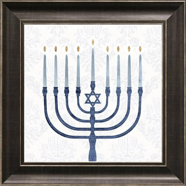 Timeless Frames 55182 12 x 12 in. Sophisticated Hanukkah II Photo Frame