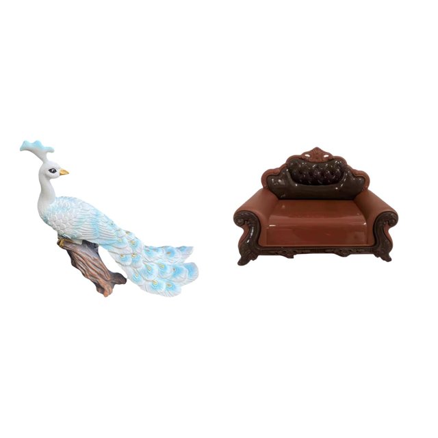 Escultura de , sofá, figura decorativa, adorno de jardín, artesanía, silla, modelo DIY, accesorio, muebles en miniatura, estatua de habitació