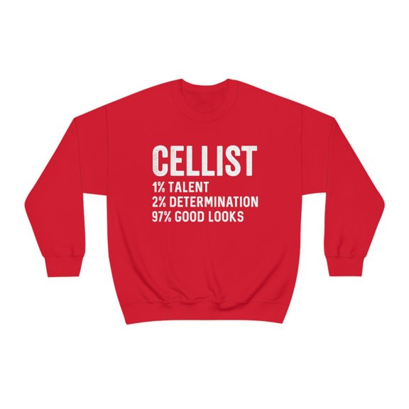 Cello Sweatshirt, Gifts, Sweater Shirt