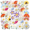 thumbnail image 3 of 35pcs-50pcs Floral Stickers Nature Daisy Stationery Stickers Cute Kids Stickers for Laptops Notebooks Fridge, 3 of 9