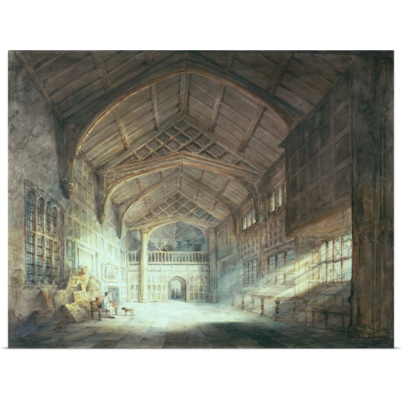 Great BIG Canvas | Rolled Joseph Mallord William Turner Poster Print entitled Mitton Hall, Lancashire