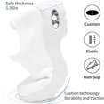 thumbnail image 6 of CHICVOMEY Women Walking Sneakers Breathable Lightweight Slip On Shoes Air Cushion Running Comfort Non-Slip Arch Support Sneakers for Women, 6 of 7