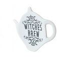 thumbnail image 3 of Ebros Pack Of 2 Wicca Moons Witches Brew Hex Ceramic Tea Spoon/Bag Holder Plate, 3 of 7