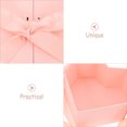 thumbnail image 5 of DEEPCRAFF Heart Shaped Box Wedding Cake Boxes For Guests Pink 1Pcs, 5 of 6