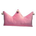 thumbnail image 4 of Camas de corona decorativas Cojines Dormitorio Respaldo lavable Almohada de oficina en casa Rosa profundo Zulema cojines decorativos, 4 of 8