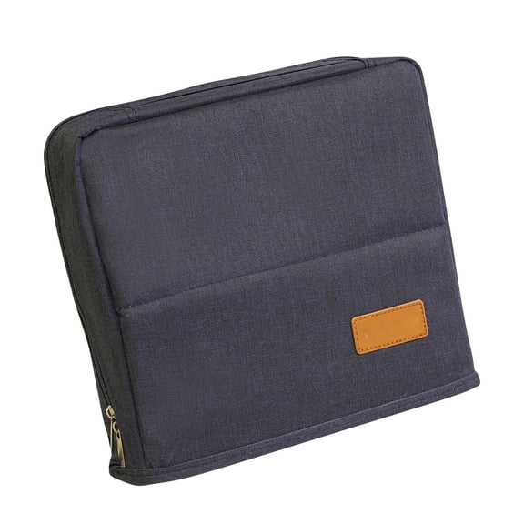 Qholemyo Standing Makeup Bag Portable Large Capacity, storage bag, zipper storage bags