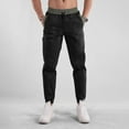 thumbnail image 2 of Styesk Pantalon Homme Mode Décontractée Sport Poches à Cordon, 2 of 7