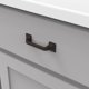 thumbnail image 3 of Hickory Hardware 1 paquete de tiradores de gabinete de cocina de núcleo sólido, manijas de gabinete de lujo, herrajes para puertas y cajones de tocador, centro de orificio de 3 pulgadas, colección For, 3 of 5