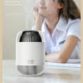 thumbnail image 3 of Large Capacity Air Humidifier with Night Light Portable Silent Portable Car-interior Diffuser Rechargeable Mist Maker Sprayer Living Room White, 3 of 9