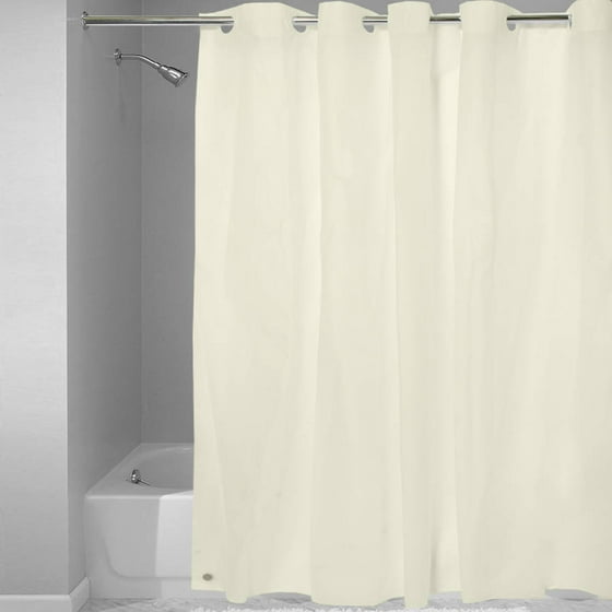 Ez On 100 Percent Eva Plastic 72 X Shower Curtain Liner With Built In Hooks