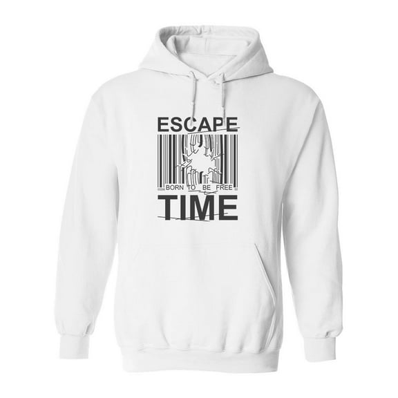 Escape Time Hoodie Men -Image by Shutterstock, Male XX-Large