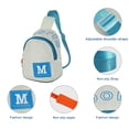 thumbnail image 5 of URSOFINE Color Block Sling Bag - Lightweight Crossbody Chest Bag for Outdoor & Daily Use, 5 of 7