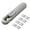 Green, variant on Solivara Portable Reusable Clip Stapler 2026 New Push Clip Device Multifunctional Paper Clamp For Home And(Green,4.72*0.98*0.51in)