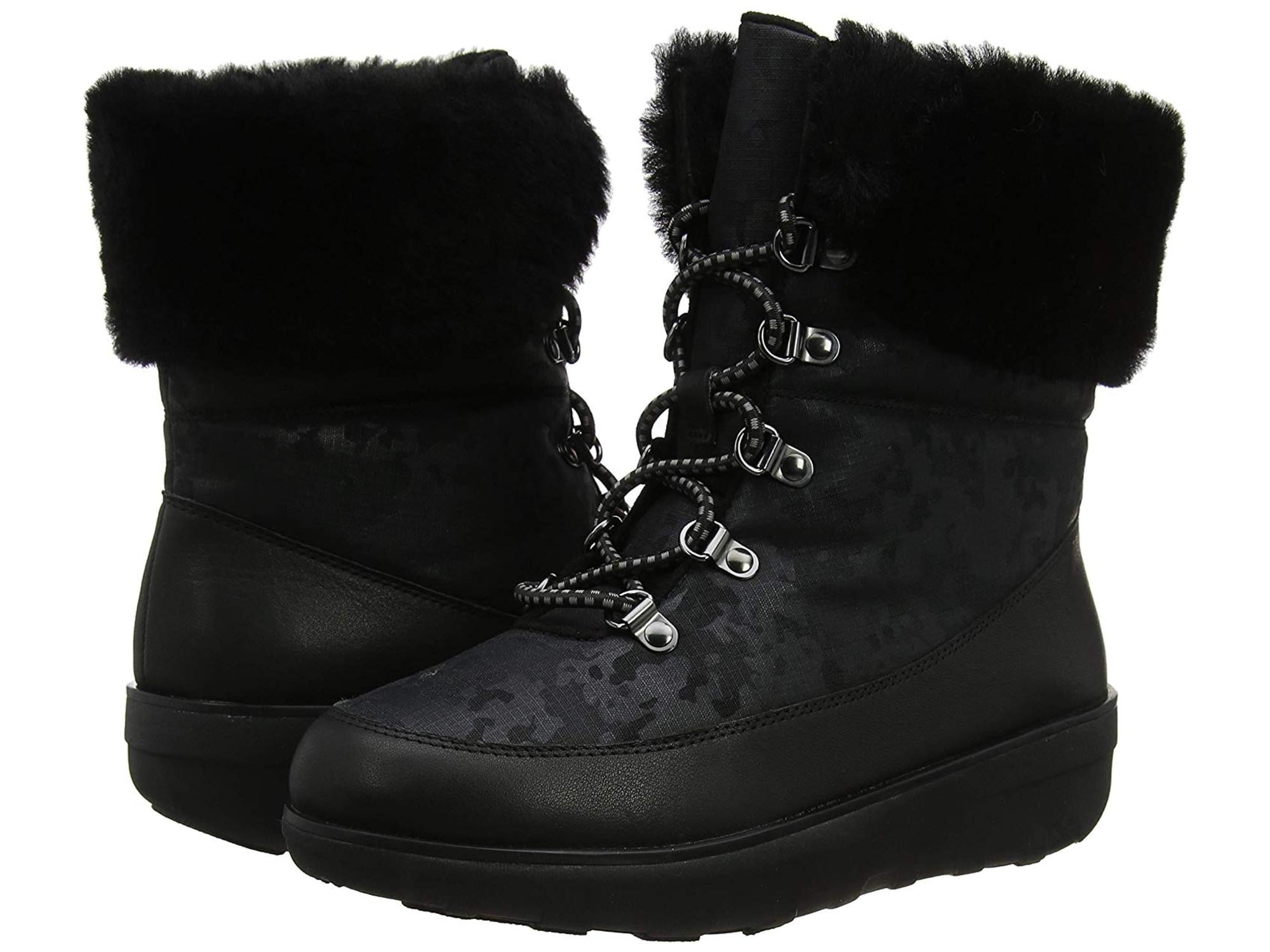 fitflop shearling boots