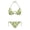 Canned Pickle Pattern, variant on Back Strap Bathing Suit for Beach Spa Plus Size Design Skin Friendly and Breathable Bikini Sets, Bikini Swimsuit