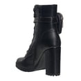 thumbnail image 6 of C&C California Women's Nixon High-Heeled Lug Sole Booties with Pouch in Black Size 7, 6 of 6
