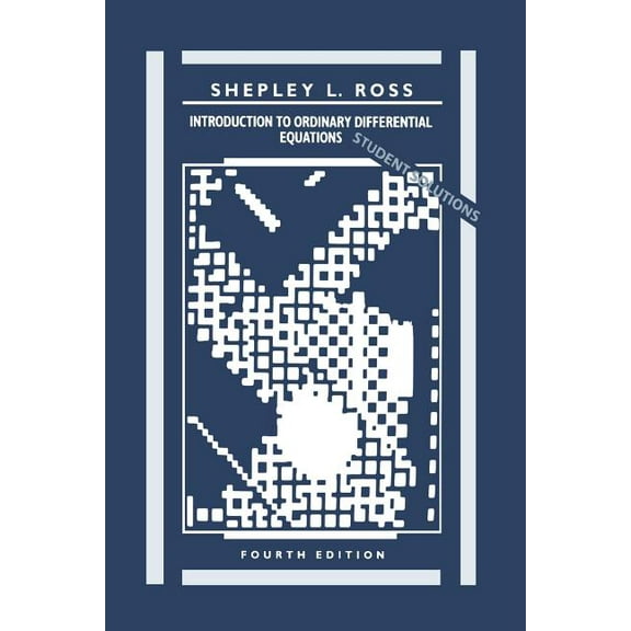 Student Solutions Manual to Accompany Introduction to Ordinary Differential Equations, 4e, (Paperback)