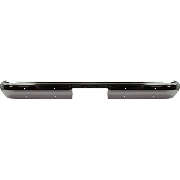 Bumper Compatible with GMC C/K FULL SIZE P/U 1973-1996/SUBURBAN 1981-1991 Chrome